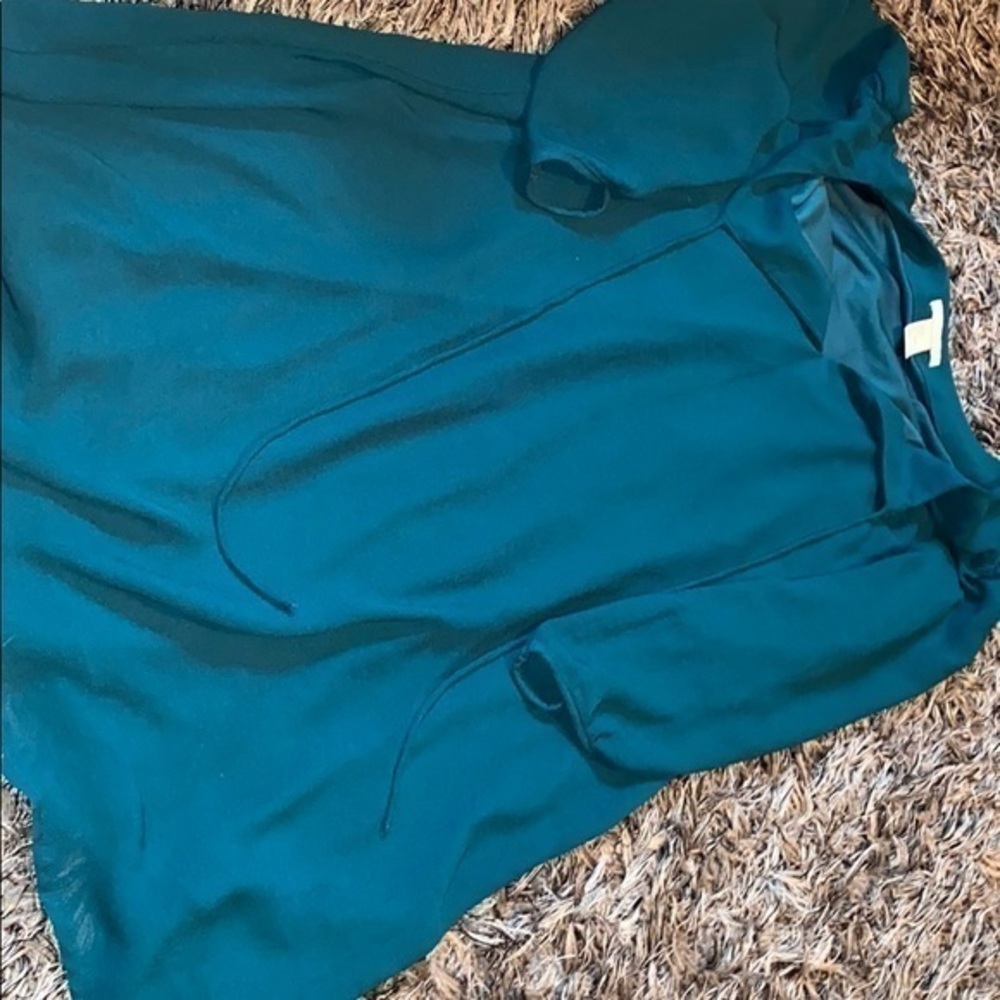 H&M flowy teal cute dress size 8.
